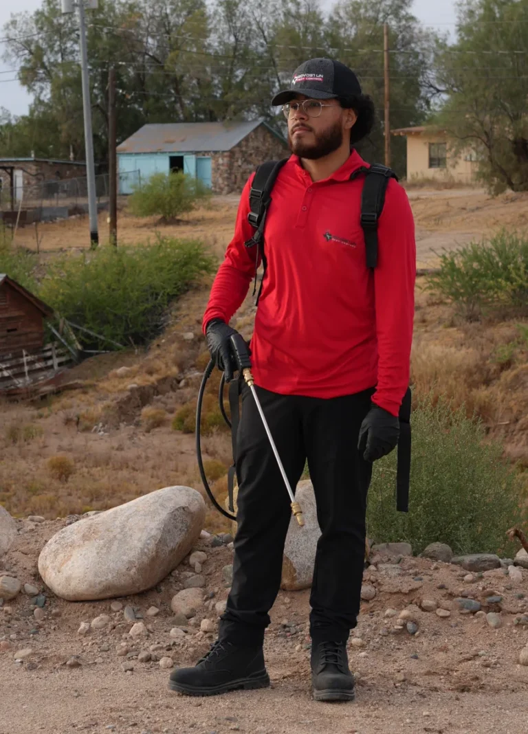 Midland Texas pest control technician